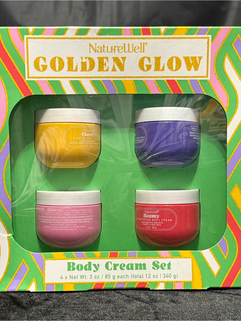 NatureWell Golden Glow Body Cream Set